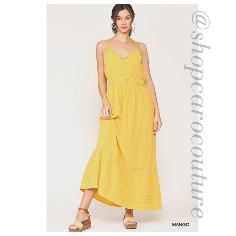 Breezy V-Neck Maxi Sundress, NWT - various sizes
